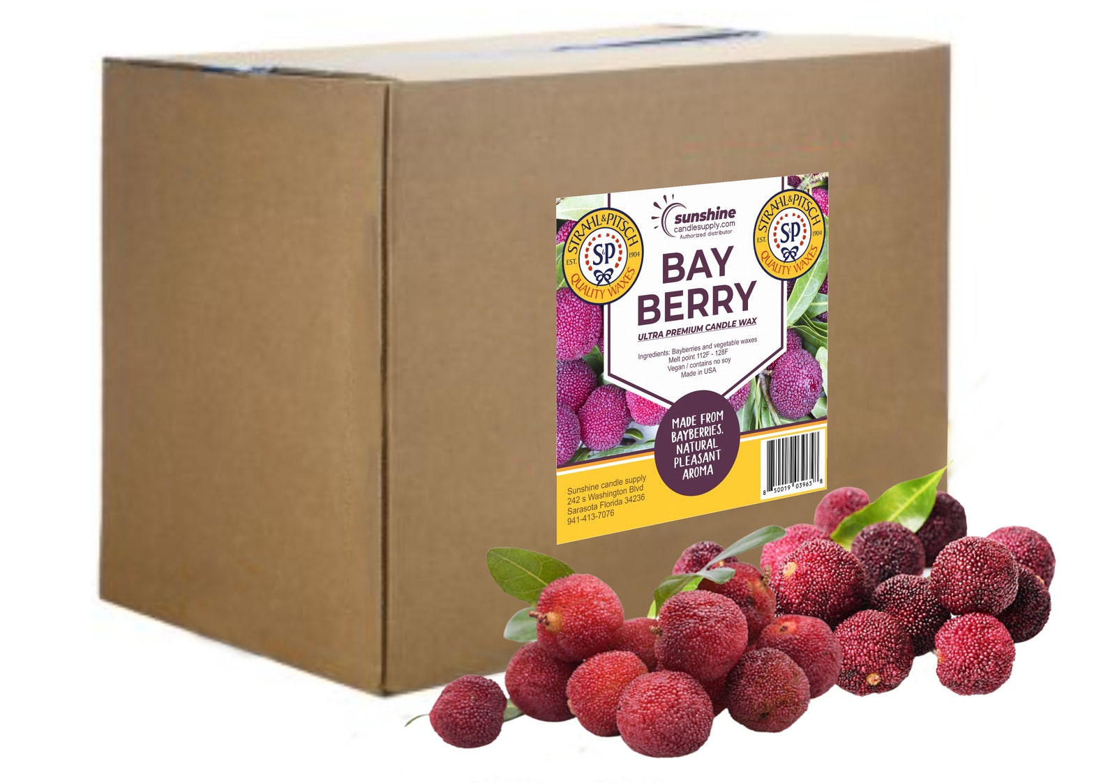 Bayberry candle wax/ S & P candle wax / old world traditional Etsy