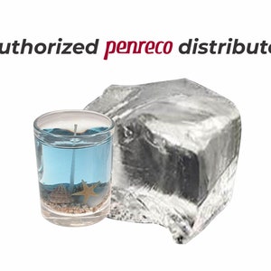 Penreco gel candle wax / medium or heavy density / rush service available