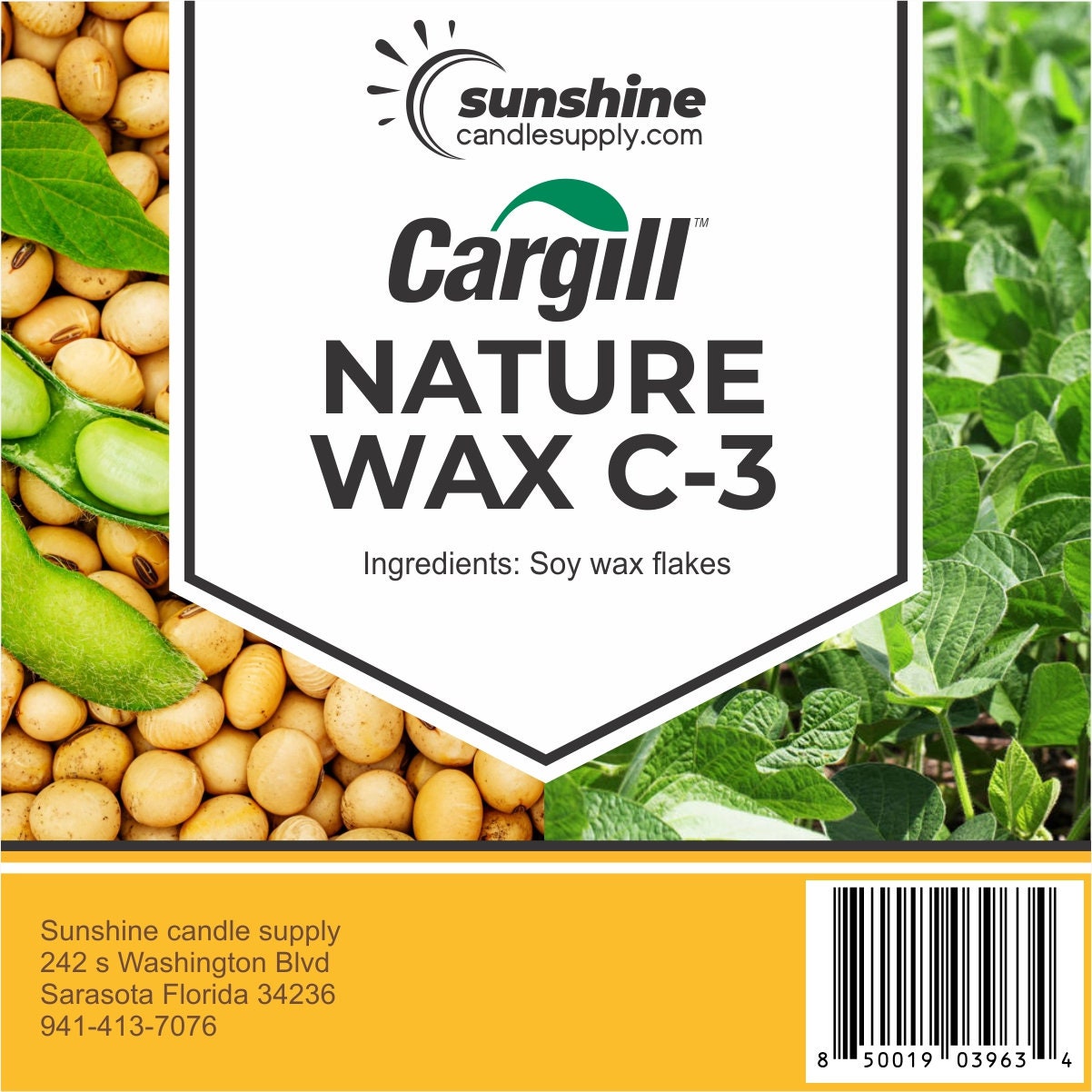 NatureWax C-3 Soy Wax Flakes