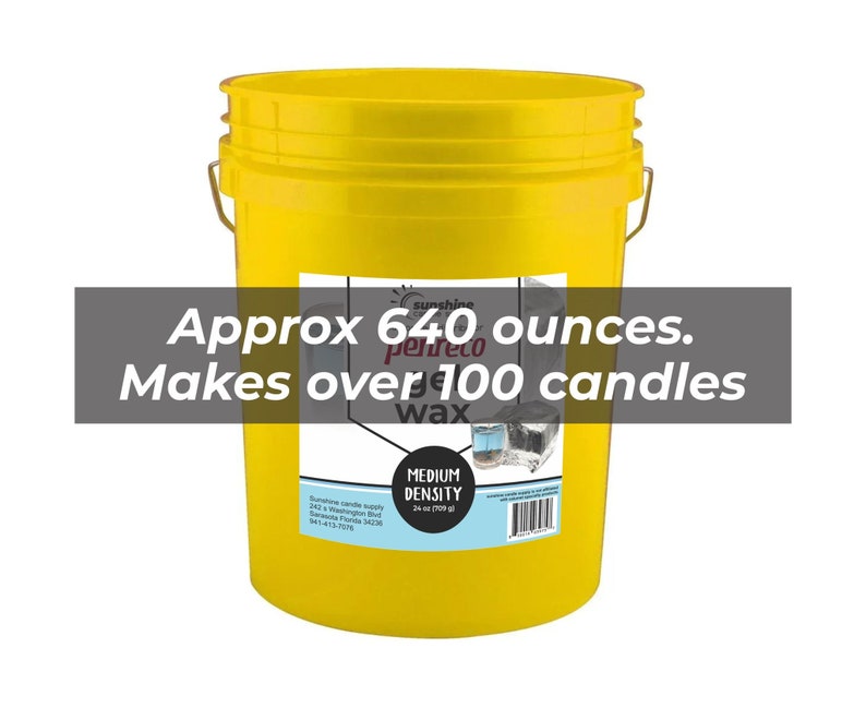 5 Gallon Approx 36 Pounds Penreco Gel Candle Wax Authentic Etsy