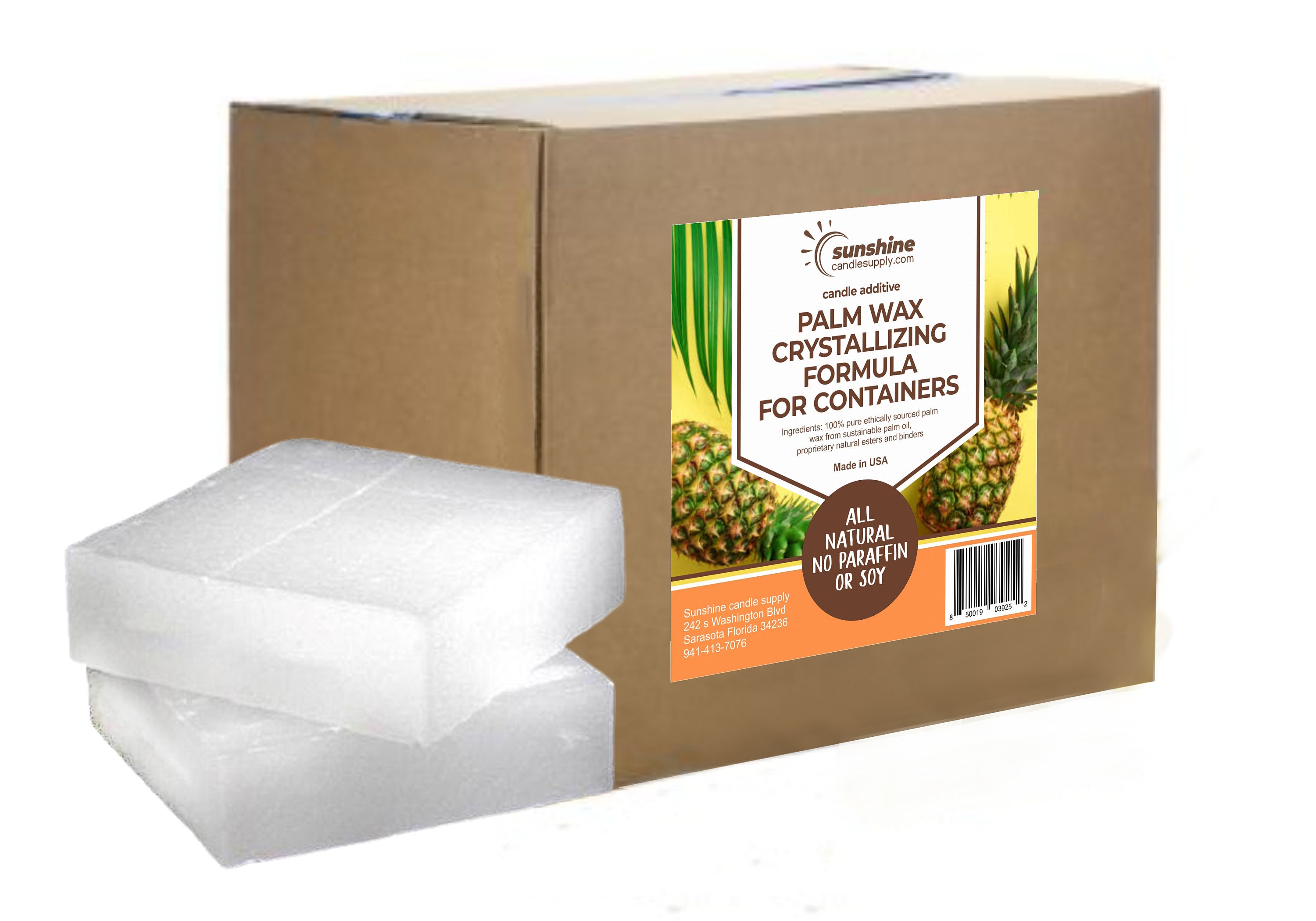 Palm Wax Crystallizing Palm Wax Palm Wax for Mold or Etsy