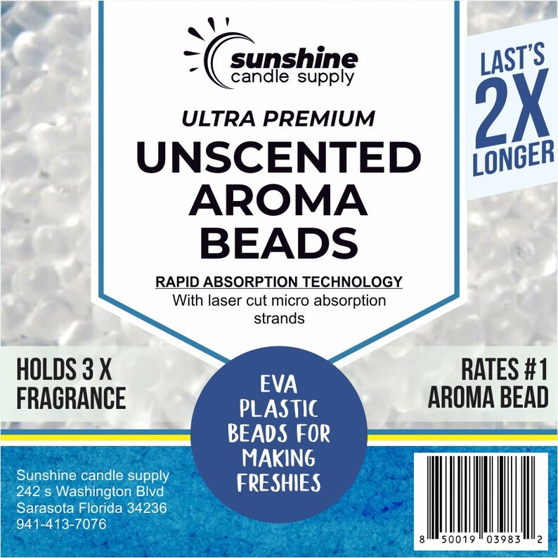 Aroma Beads Rated 1 Unscented Aroma Beads Freshies Eva Etsy