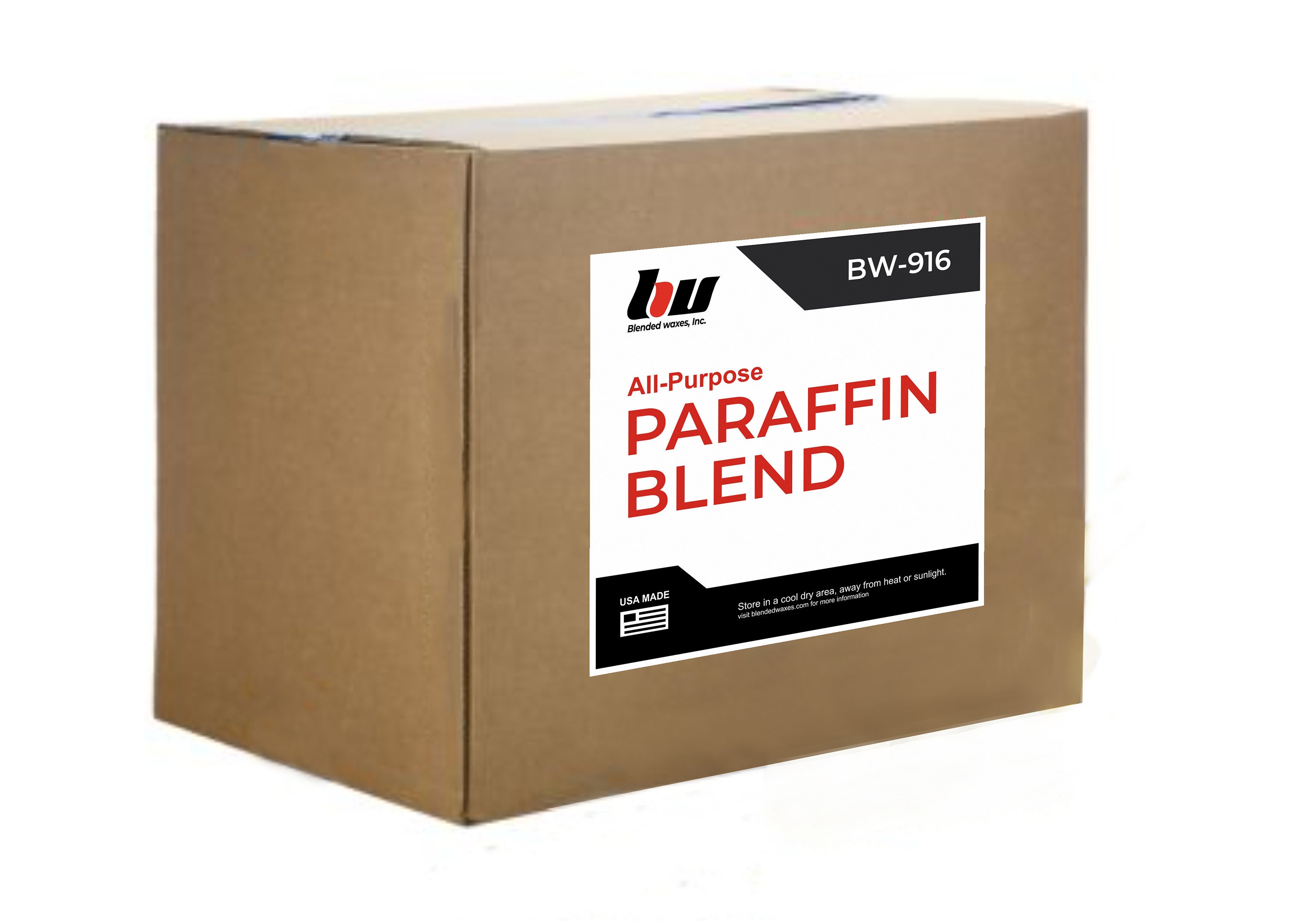 Blended Waxes, Inc. 10 lb. Bag – Low Melt Bulk Paraffin Wax