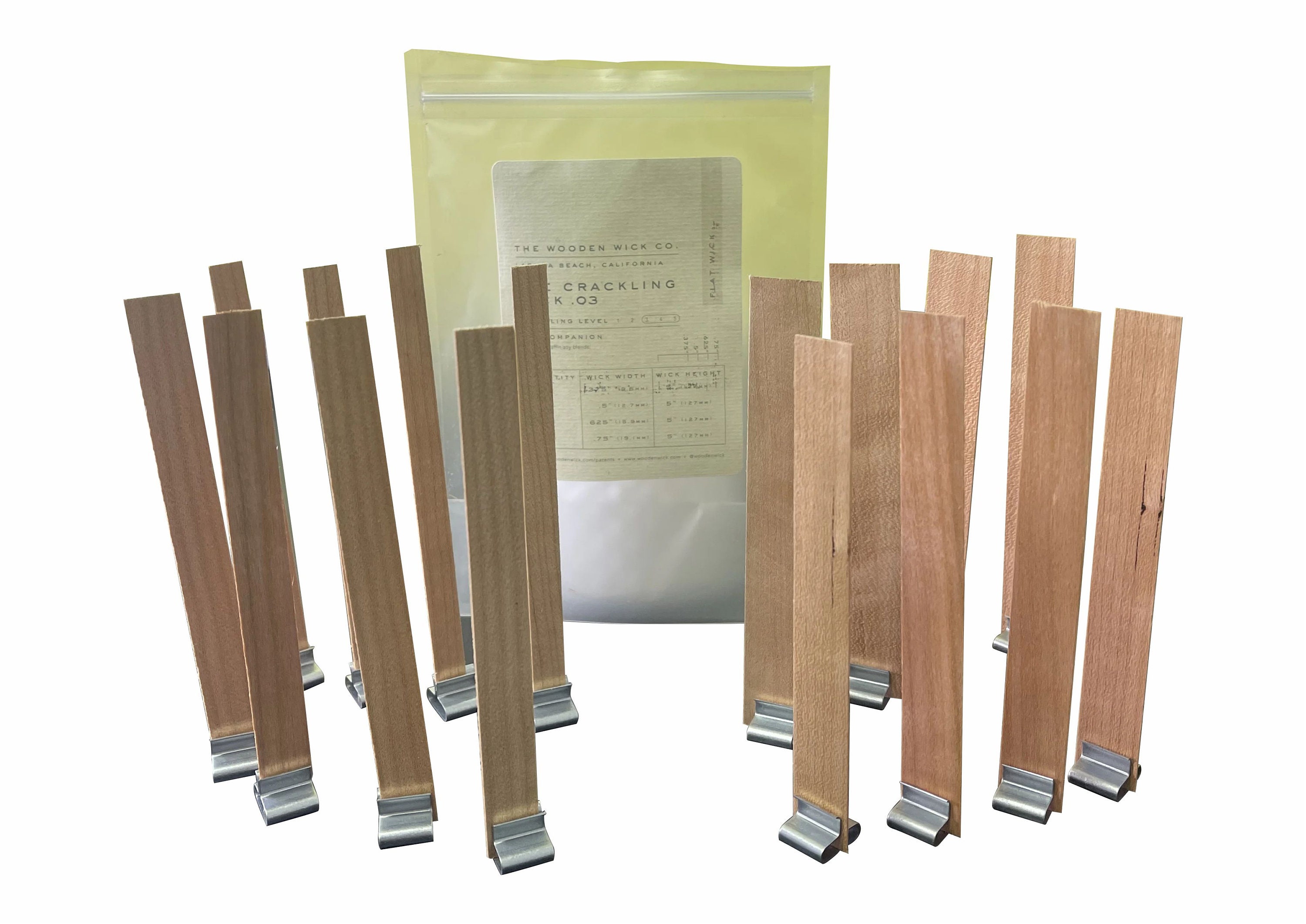 Wood Wick Starter Kit/ Authentic Wood Wick Co. Wood Wicks/ Etsy UK