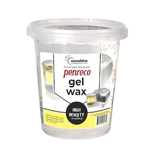 Gel candle wax / medium density gel candle wax/ penreco gel candle wax/approx 24 ounces/ makes approx.  6 small (4oz) candles/ rush avail