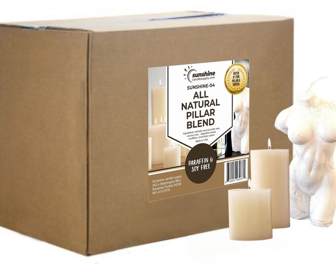 Soy Wax Pillar Blend 5lbs Blended Waxes BW 921 Etsy