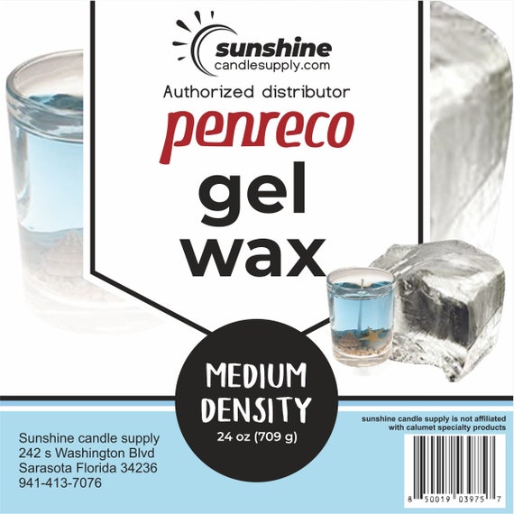 Clear Candle Gel Wax, Jelly Wax for Candle Making, Penreco Gel Wax