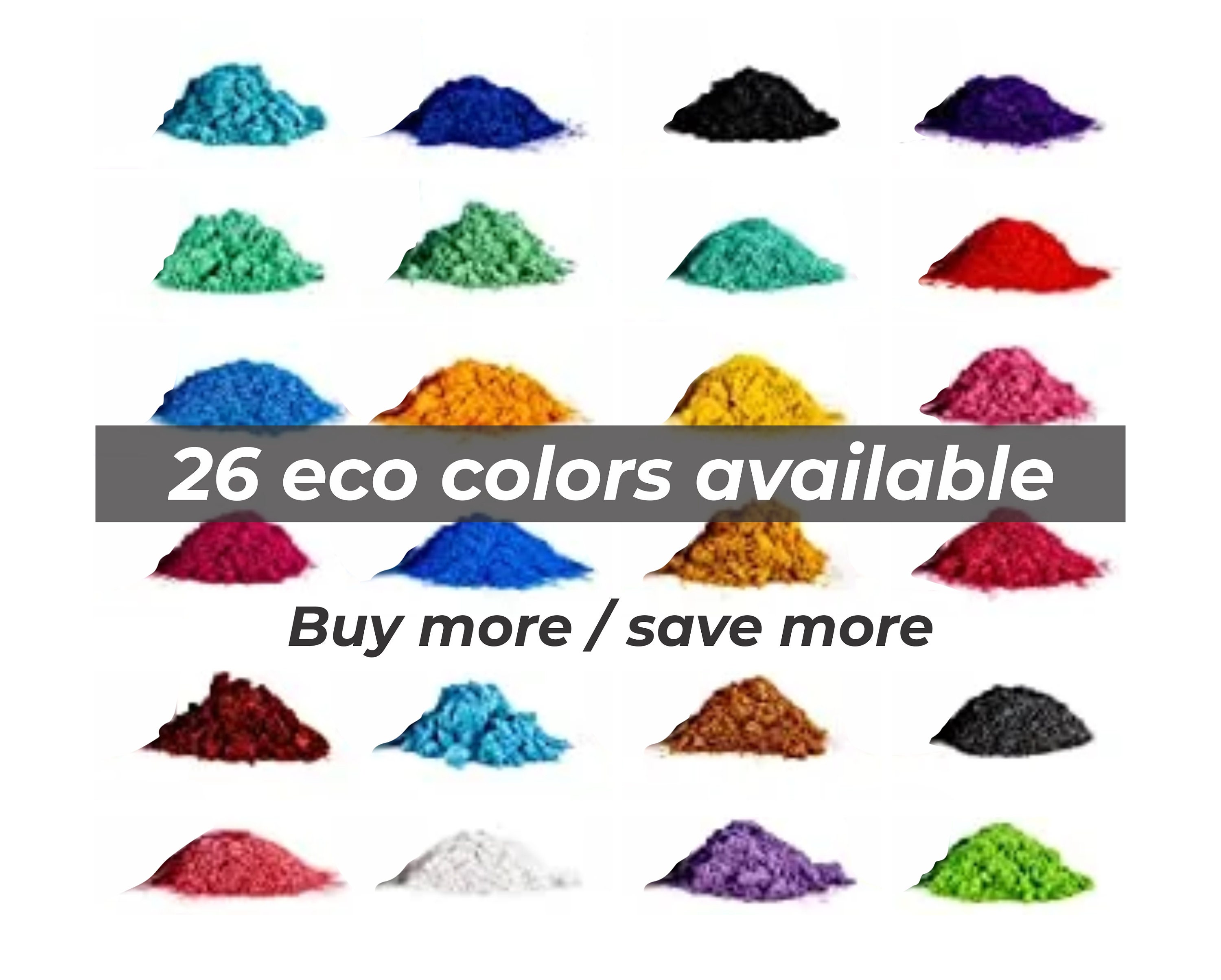 SEISSO Polvo de mica, polvo de mica de la serie Rainbow de 15 colores para  resina epoxi, polvo de pigmento colorante de grado cosmético para brillo de