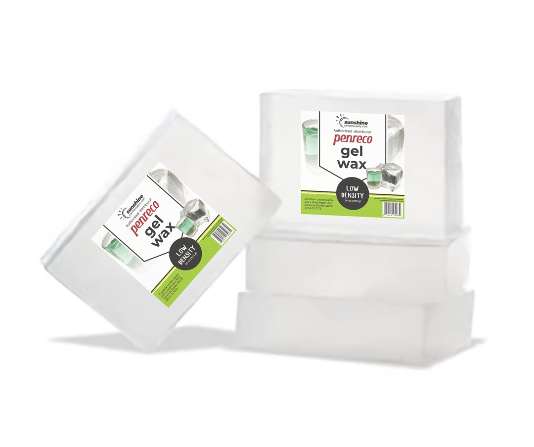 Gel Wax for Candle Making. Authentic Penreco Gel Wax by Authorized