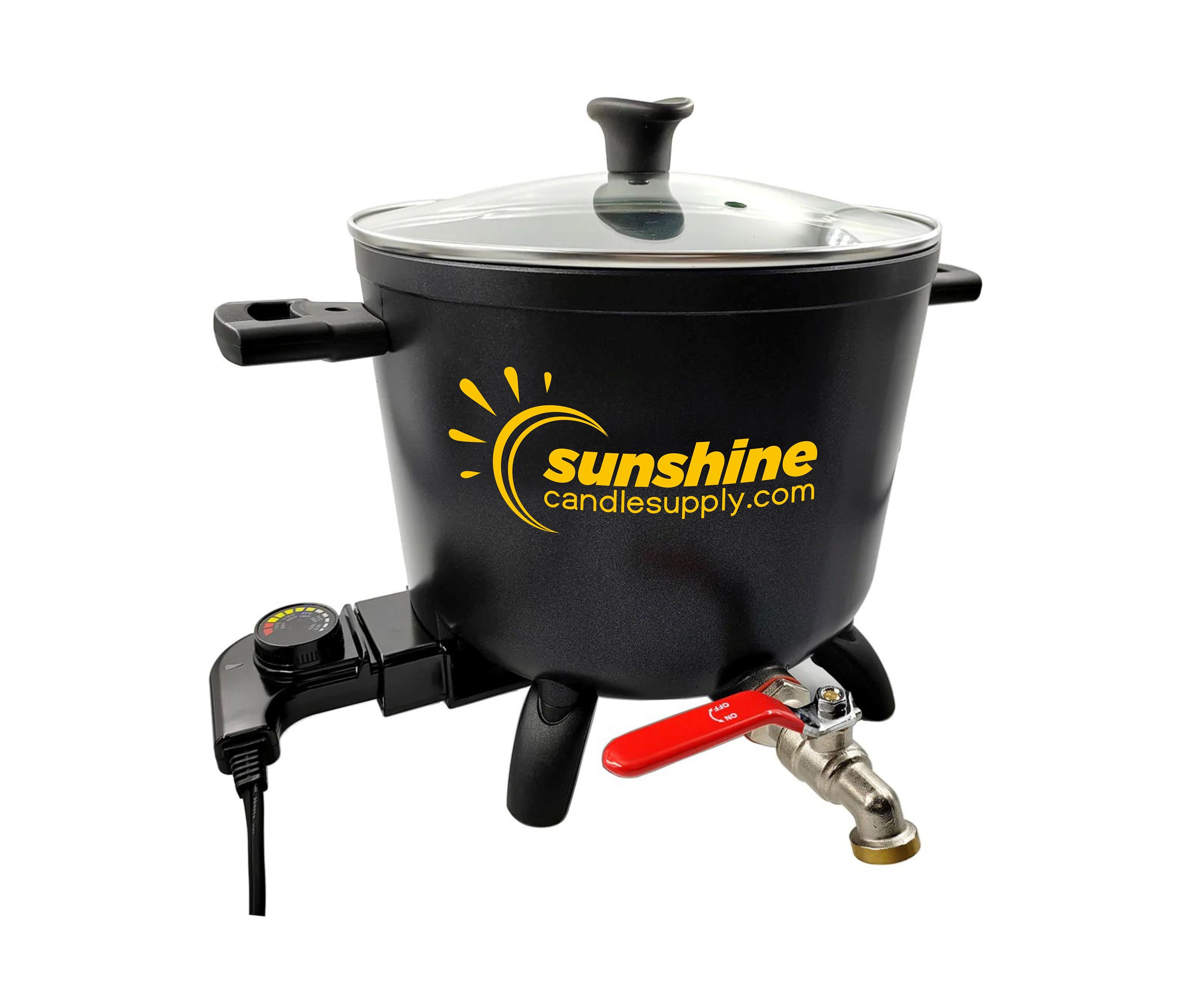 10lb Wax Melter, FREE US shipping, Mechanically Secured Spout