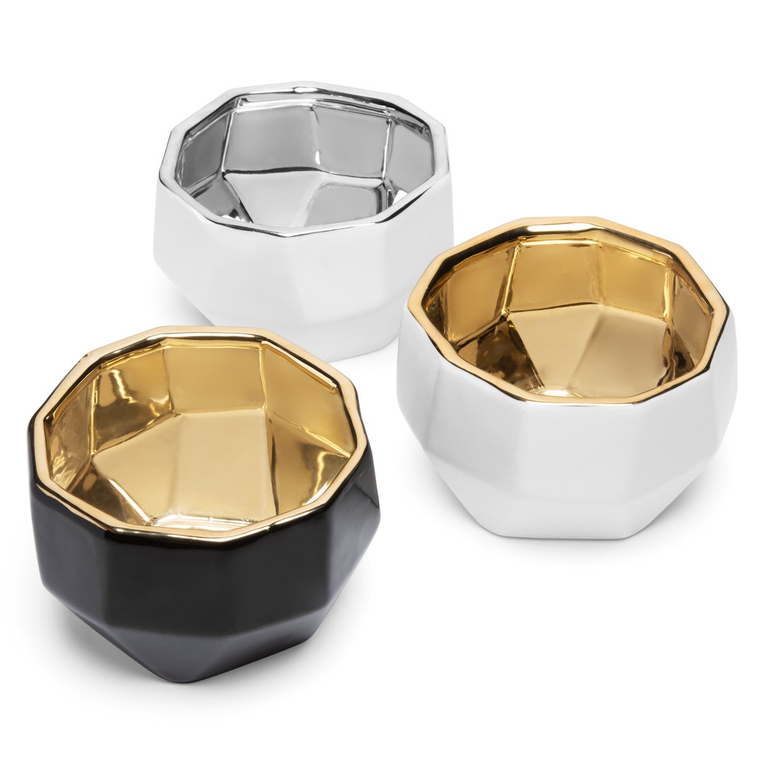 Diamond Candle Vessel, Elegant Candle Vessel, High End Candle Glass