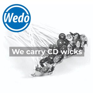 CandleScience CD 6 6 Cotton Candle Wick 100 PC Bag
