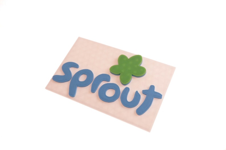 SPROUT Logo 3D Printed PBS Kids Sprout TV Animation Stand Etsy Denmark