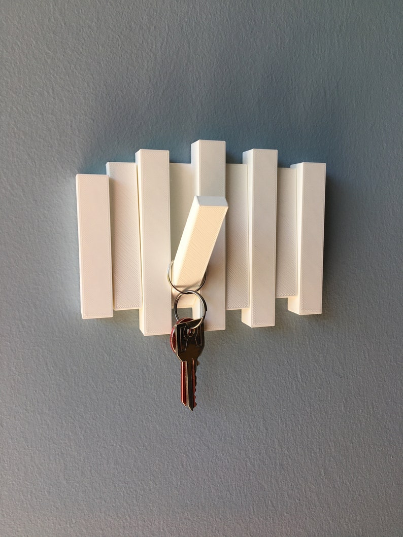 Minimal Key Wall Peg Hanger Quirky Wall Key Hook Holder Wall Etsy