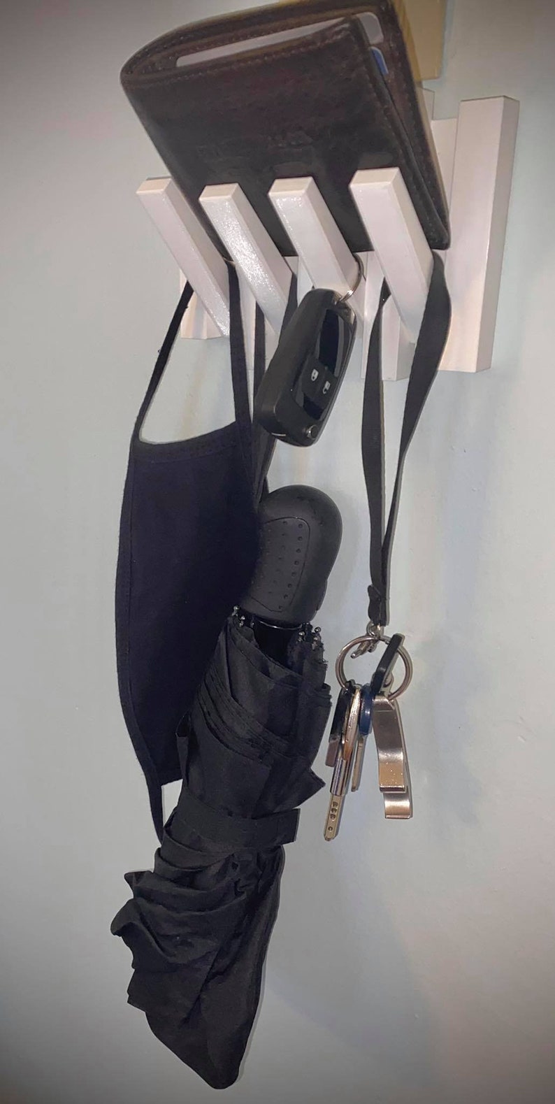 Minimal Key Wall Peg Hanger Quirky Wall Key Hook Holder Wall Etsy