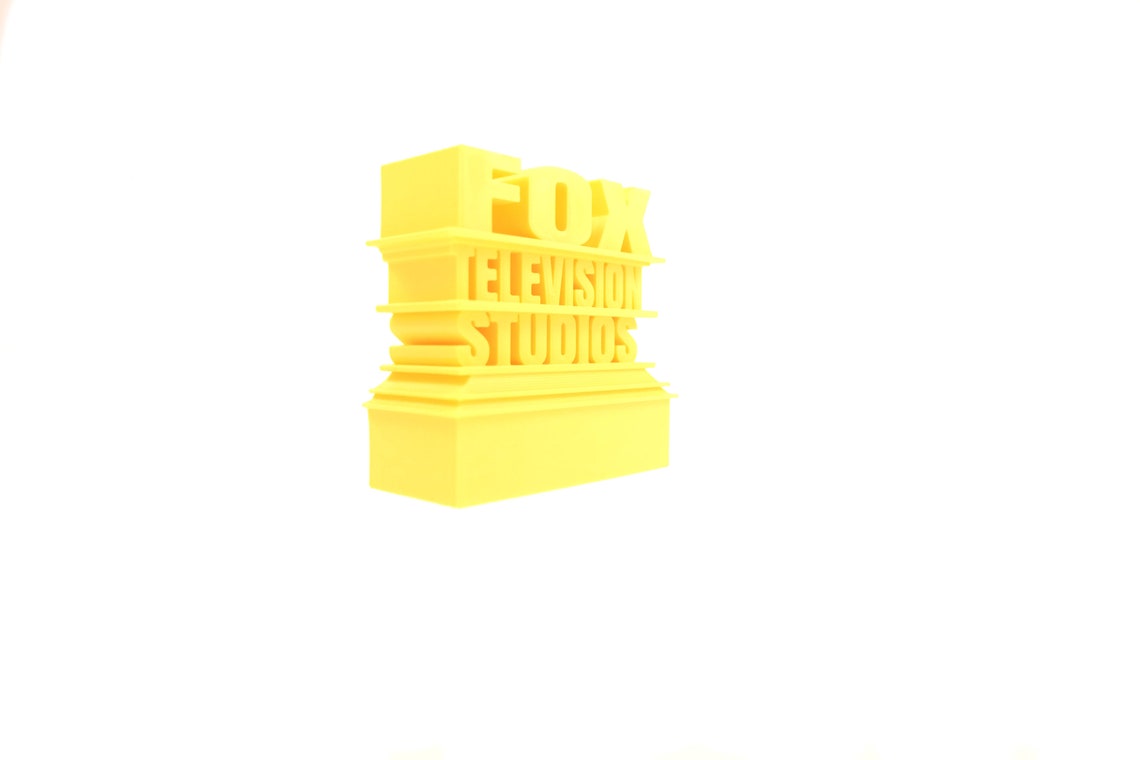 Fox Television Studios Logo 20th Century Fox 3d Printed Toy Etsy Fox Television Studios Logo 20th Century Fox 3d Printed Toy Etsy