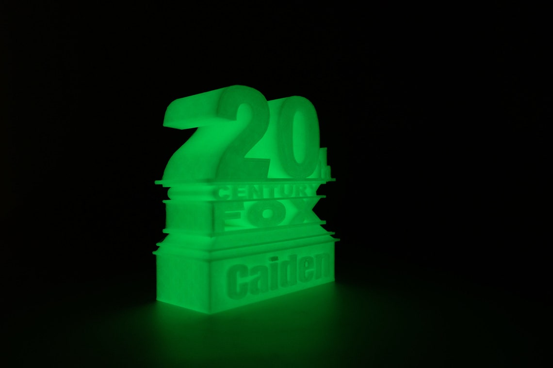 20th Century Fox Logo 3D Printed Kids Toy Gift Customisable Etsy