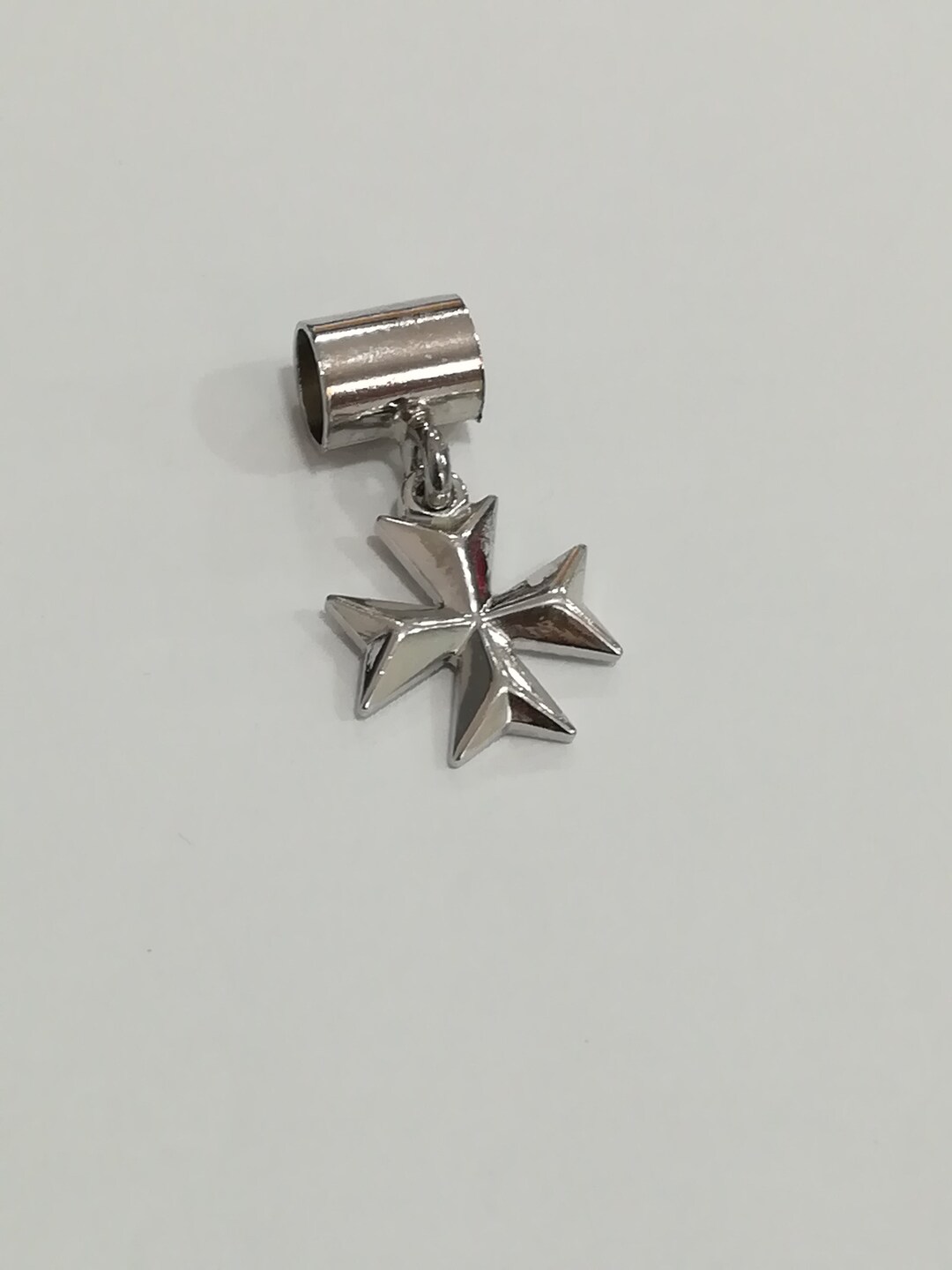 New Silver 925 Solid Maltese Malta Cross Pendant Charm to Go With Pandora Bracelets Etsy