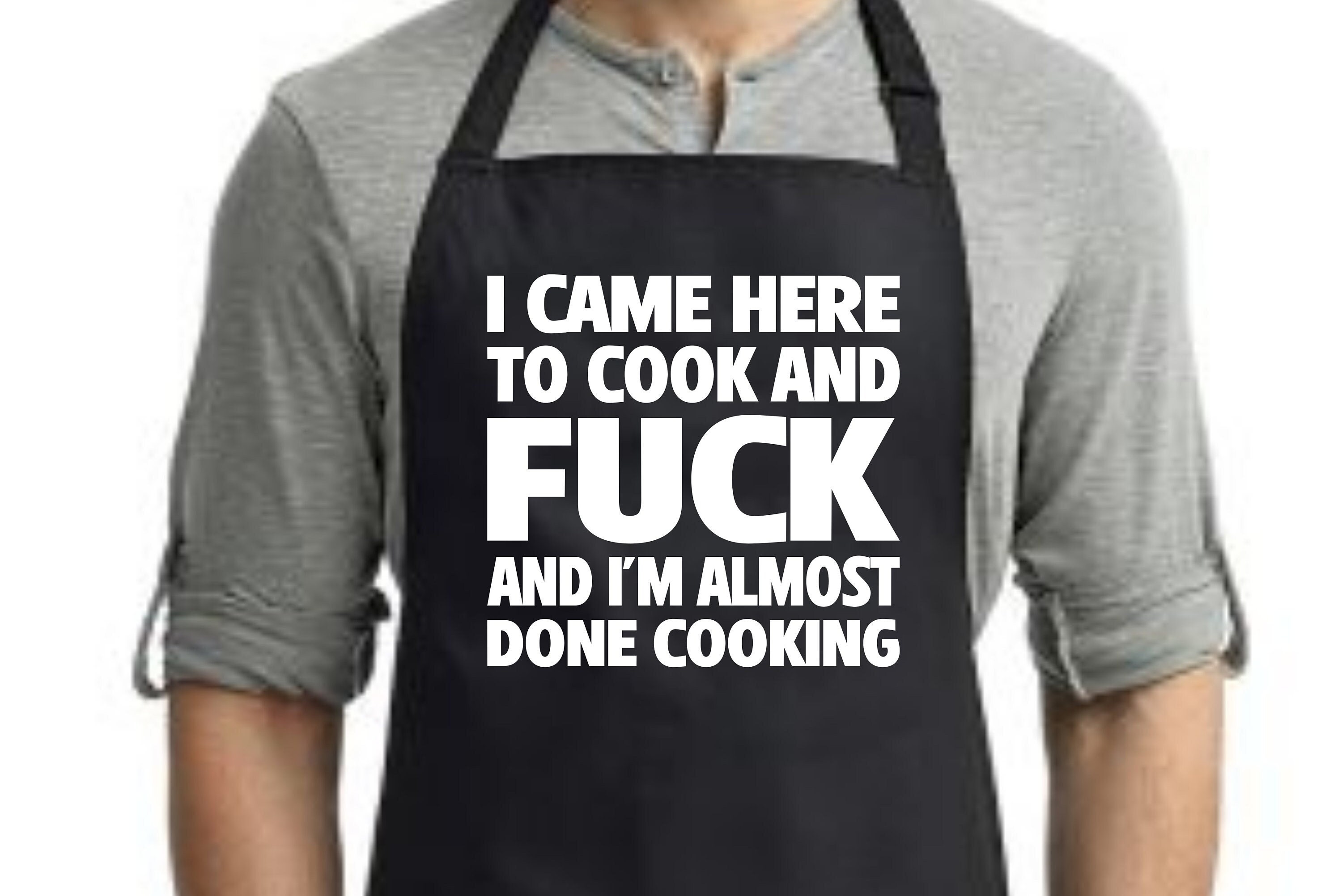 Stand Back, I'm Gonna Cook Funny Kitchen Apron