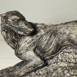 Fenris Norse Mythology Sculpture (Stone Statue Variant)
