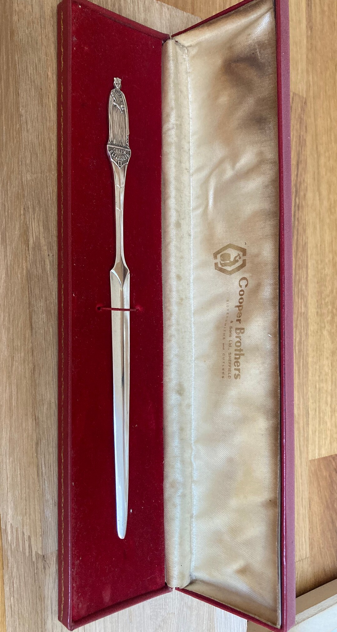 Sterling Silver Commemorative Letter Opener Etsy
