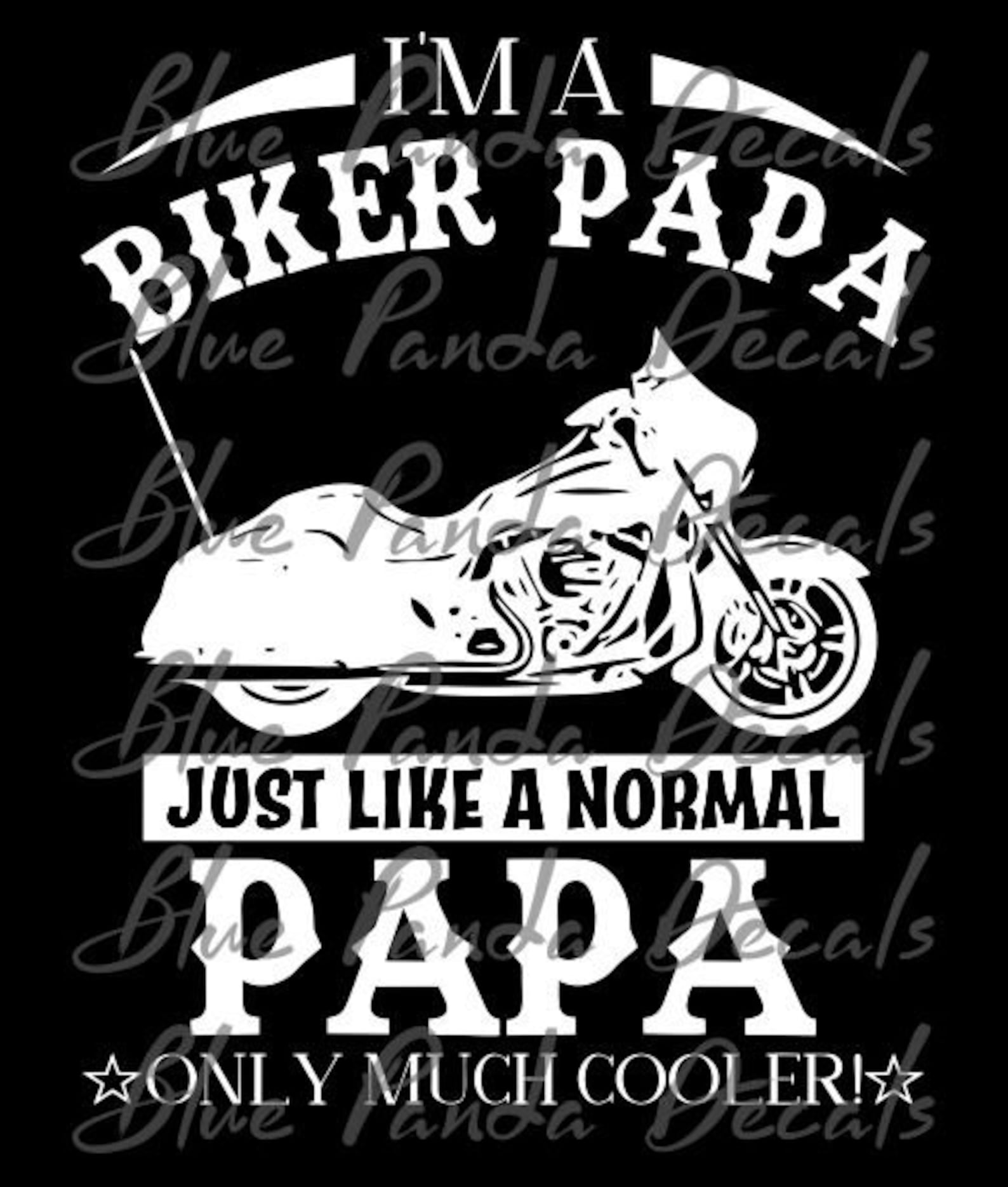 Download Biker Papa SVG Motorcycle Grandpa Clipart Biker Dad | Etsy