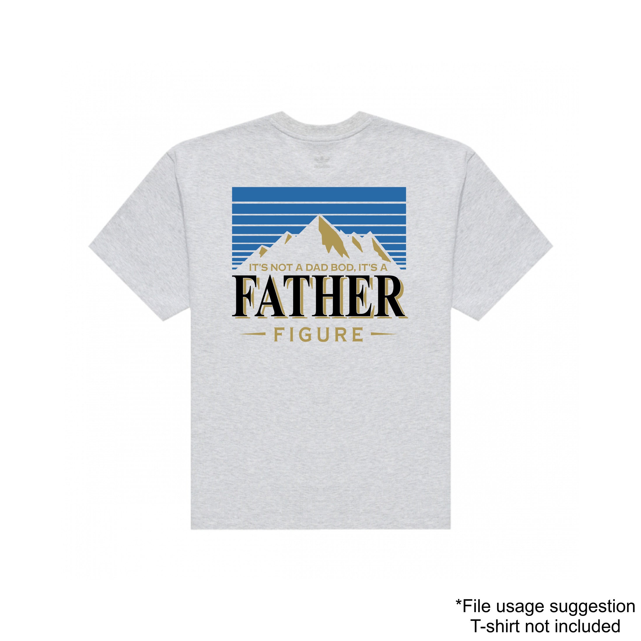 Download It's Not a Dad Bod It's a Father Figure SVG | Etsy