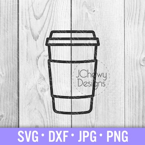 Coffee Cup SVG - Coffee svg - Coffee Mug svg - Coffee Lover svg - Svg, Dxf, Png, Jpg