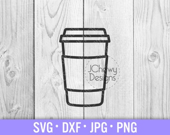 Coffee Cup SVG - Coffee svg - Coffee Mug svg - Coffee Lover svg - Svg, Dxf, Png, Jpg