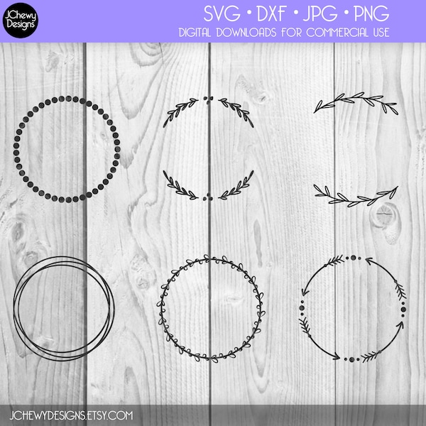 Monogram Frame - Etsy