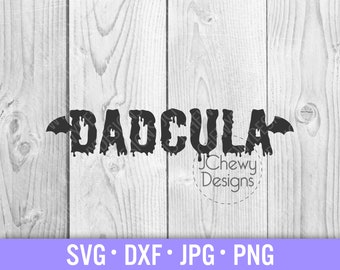 Dadcula SVG - パパモンスター svg - ハロウィンパパ svg - ハロウィン svg - Svg、Dxf、Png、Jpg