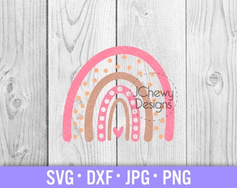 Rainbow SVG - Baby Meisje svg - Kinderkamer svg - Baby svg - Svg, Dxf, Png, Jpg