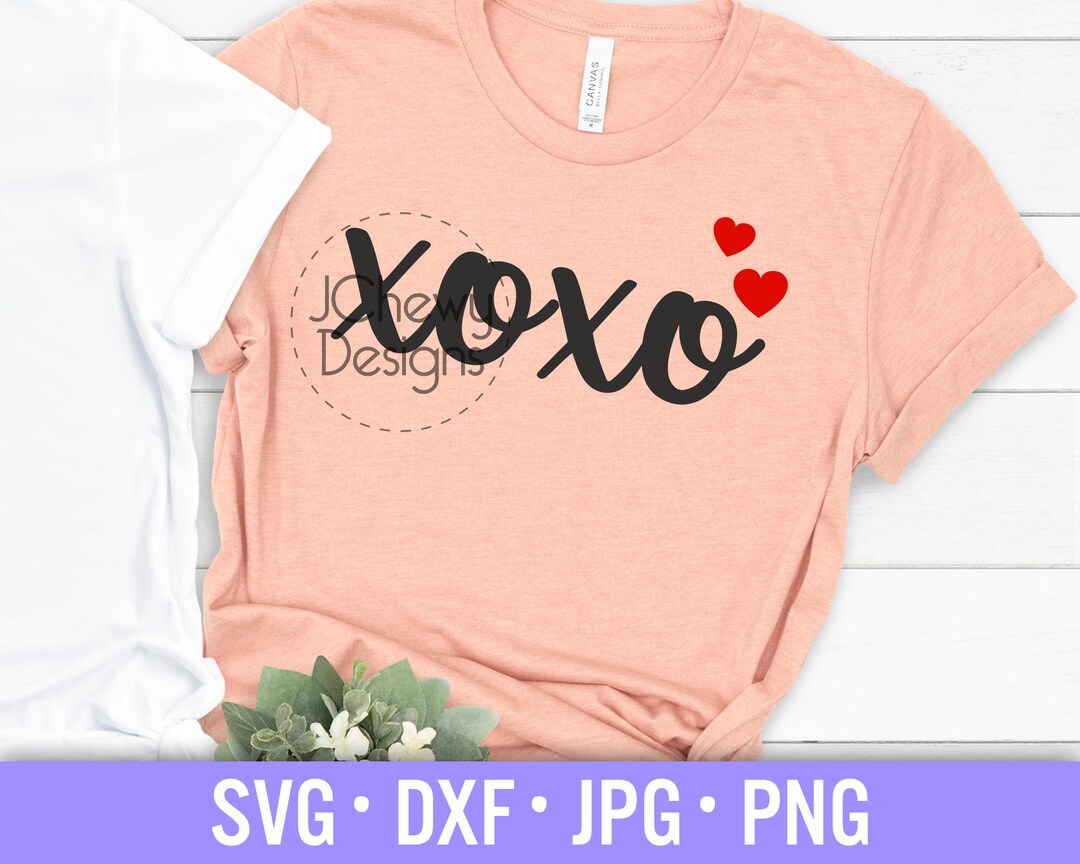 XOXO SVG - Love Svg - Valentines Day Svg - Valentine Svg - Svg, Dxf ...