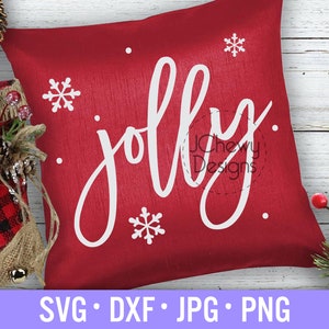 Jolly SVG - Christmas svg - Be Jolly  svg - Holly and Jolly svg - Svg, Dxf, Png, Jpg