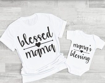 Gezegende Mama SVG - Mama's Blessing svg - Mama en Ik svg - Mama Beer svg - Svg, Dxf, Png, Jpg