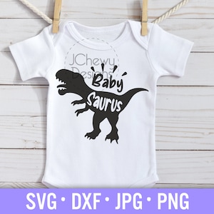 Baby Saurus SVG - Baby Jongen svg - Baby Meisje svg - Baby svg - Svg, Dxf, Png, Jpg