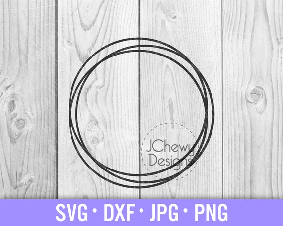 Download Circle Monogram Border Svg Monogram Frame Svg Circle Etsy