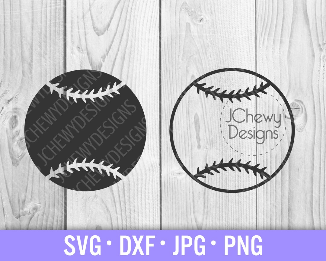 Baseball SVG Baseball Outline Svg Sports Svg Baseball Cut File Svg Svg
