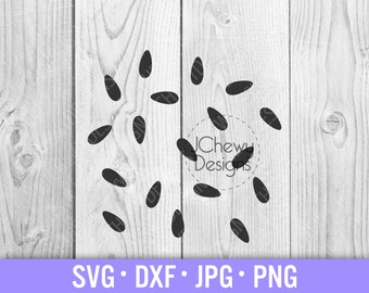 Watermeloen Zaden SVG - Meloen Zaden svg - Zomer Shirt svg - Meloen svg - Svg, Dxf, Png, Jpg
