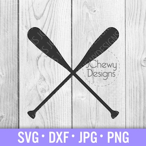 Crossed Oars SVG - Lake Oars svg - Lake Life svg - Boat Oars svg - Svg, Dxf, Png, Jpg