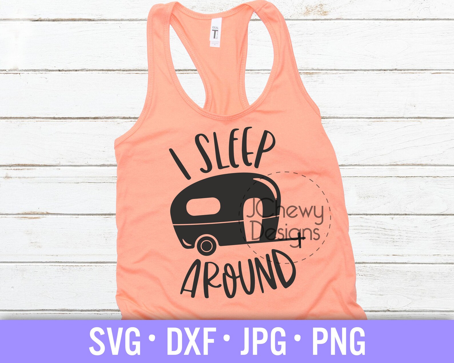 I Sleep Around SVG Happy Camper Svg Camping Quote Svg | Etsy