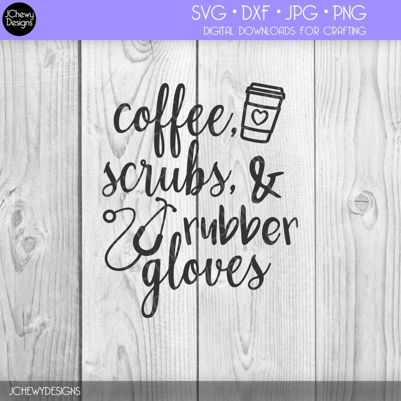 Free Free 242 Coffee Scrubs Rubber Gloves Svg SVG PNG EPS DXF File