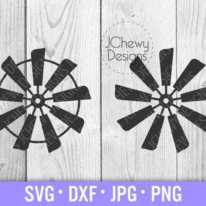 Windmill SVG - Farm svg - Farmhouse Sign svg - Rustic svg - Svg, Dxf, Png, Jpg