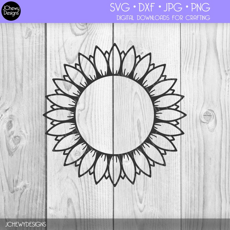 Free Free 160 Sunflower Circle Border Svg SVG PNG EPS DXF File