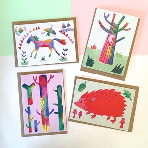 Cartes de voeux Woodland