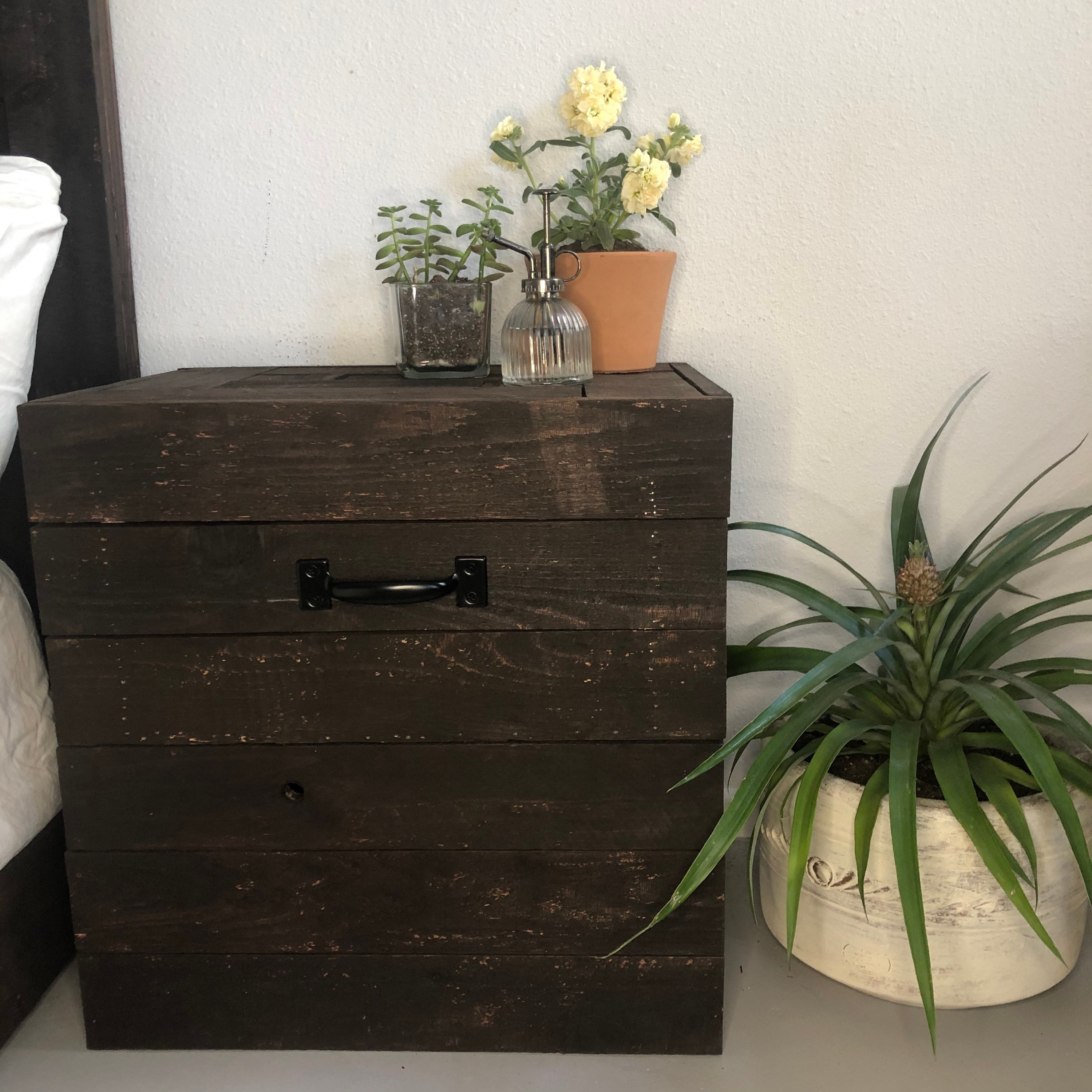 Kona Brown Nightstand Etsy