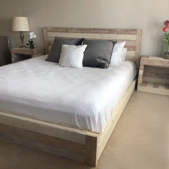Coastal bed frame queen deals