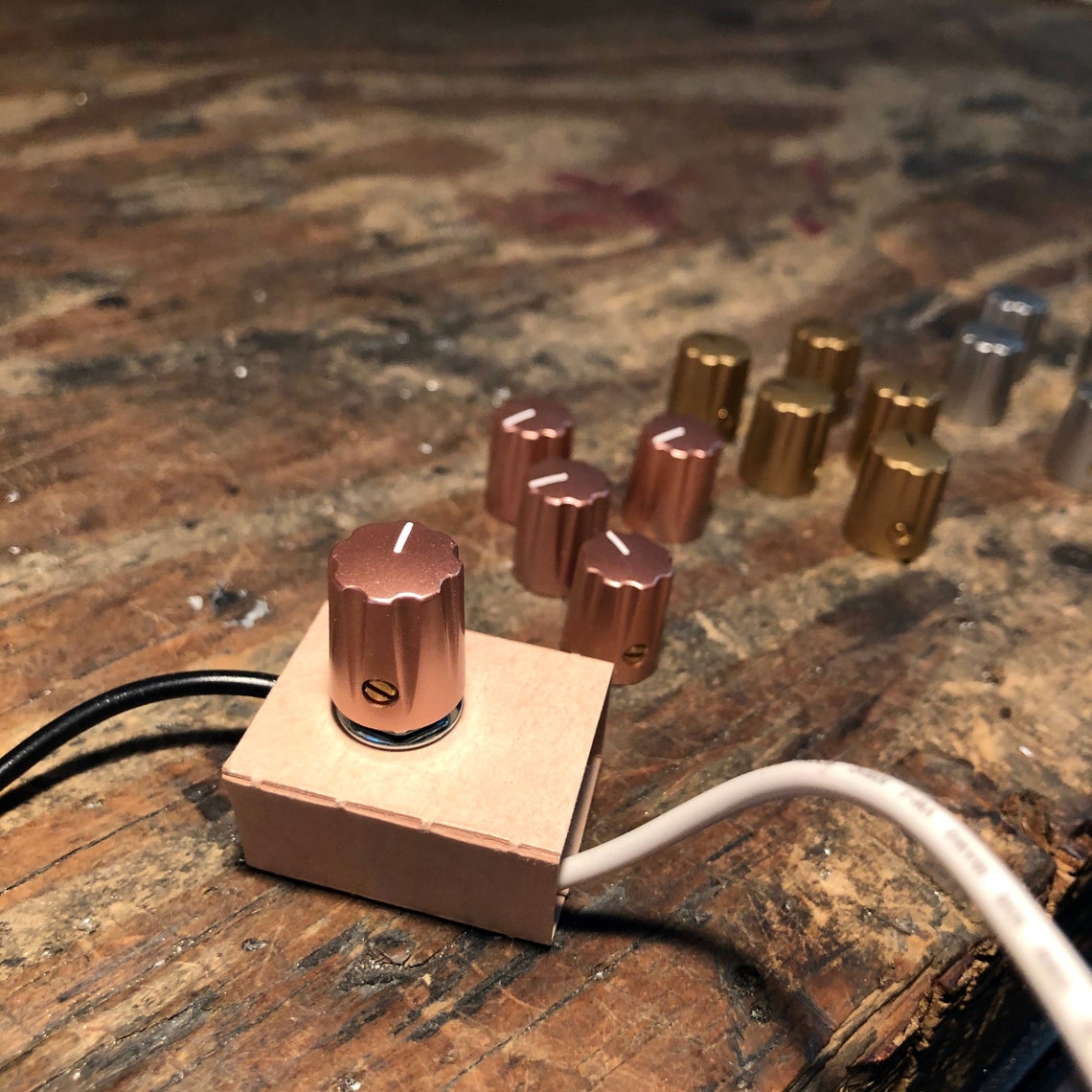 Small Hard plastic lamp dimmer knobs Volume control knob Etsy