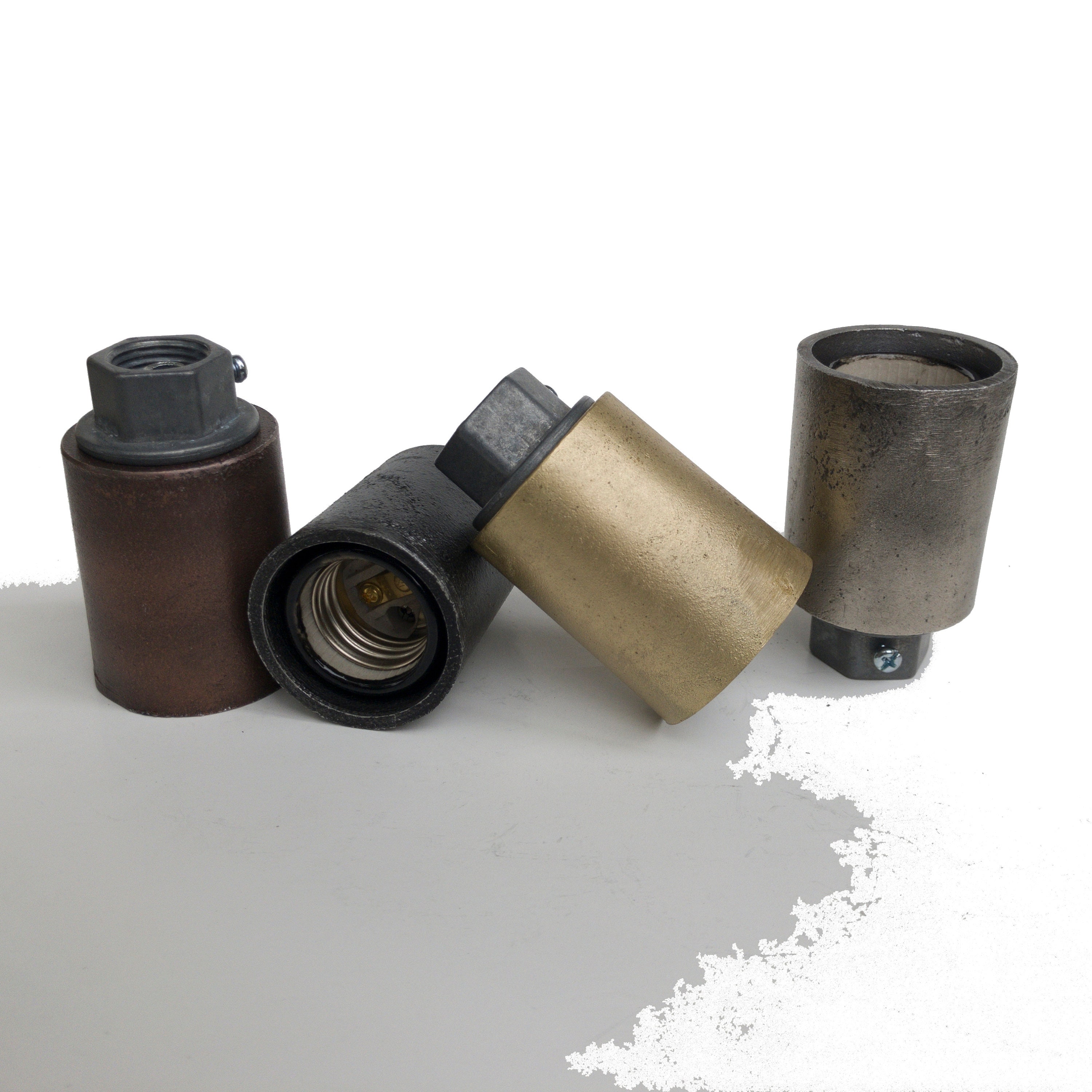 Pipe Lamp Socket Steampunk Lamp Parts Industrial Light Etsy