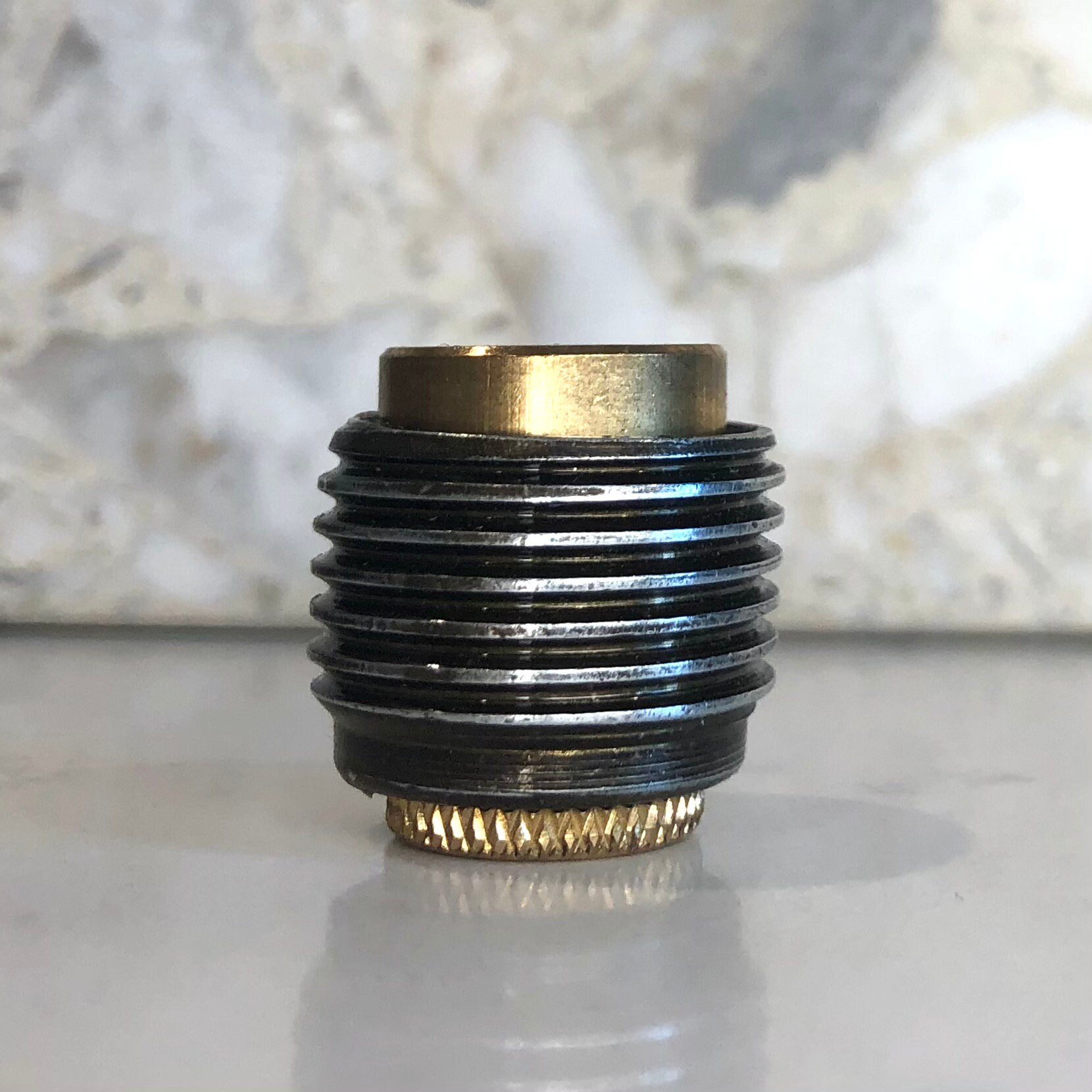 Retro Metal Dimmer Knobs Rotary knob brass Distressed steel Etsy